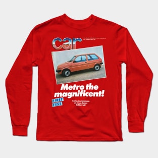 AUSTIN MINI METRO - magazine cover Long Sleeve T-Shirt